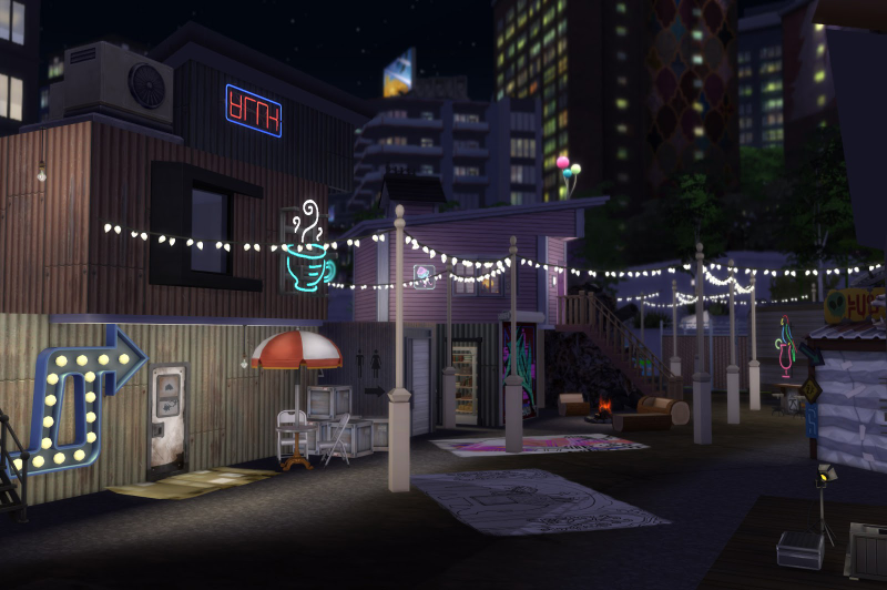 Illustration for article titled Elaborate Sims 4 Mod Turns San Francisco Into (More Of) A Cyberpunk Dystopia